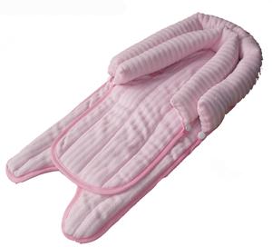 Infant 2-in-1 Adjustable Soft Cushion Head Support Pillow - Pink - Aussie Baby