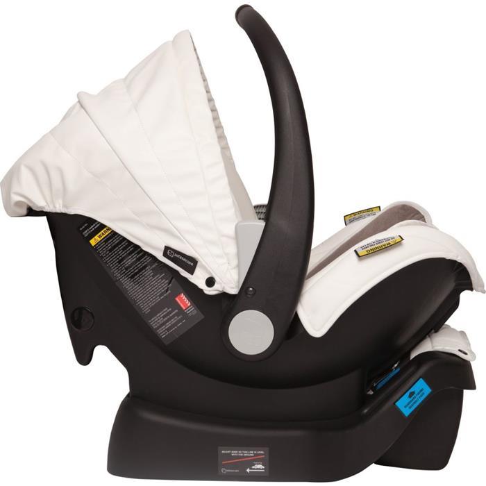 Infa Secure Arlo Vogue ISOFix Infant Carrier - Ivory - Aussie Baby