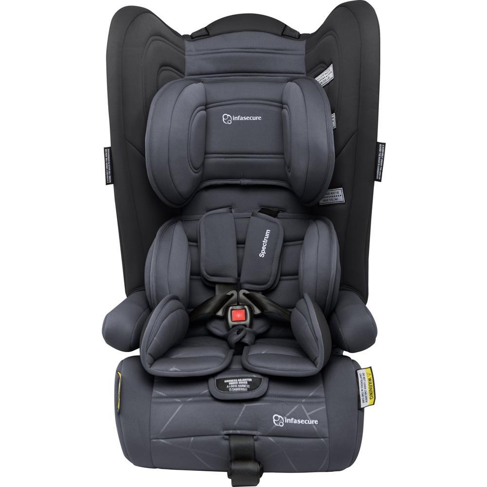 Infa Secure Spectrum Quantum Convertible Booster Seat - Charcoal - Aussie Baby