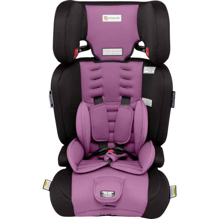 Infa Secure Visage Astra Convertible Booster Seat - Purple - Aussie Baby