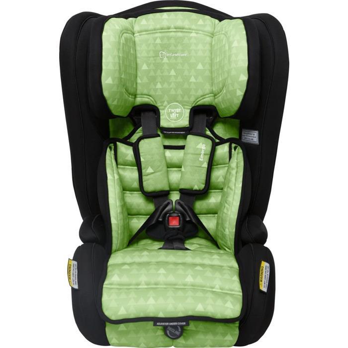 Infa Secure Emerge Treo Harnessed Booster Seat - Green - Aussie Baby