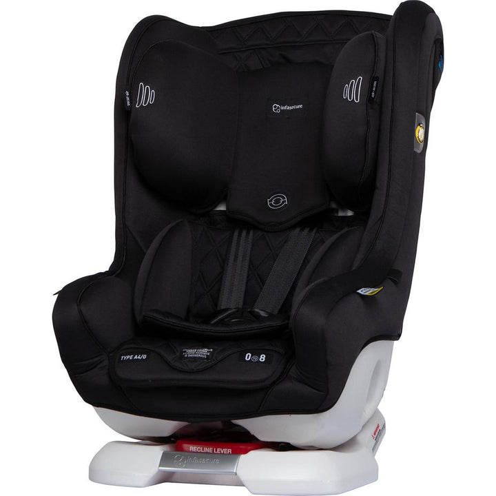 Infa Secure Achieve Premium Convertible Car Seat - Black - Aussie Baby