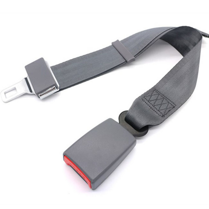 Click N Lock Car Seat Belt Extender 24cm Grey Aussie Baby