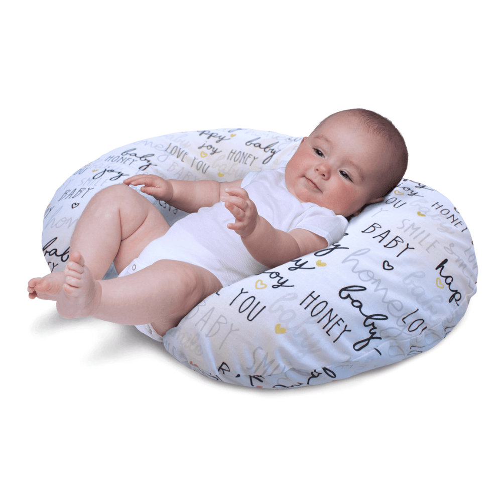 Chicco Boppy Feeding and Infant Support Pillow Hello Baby
