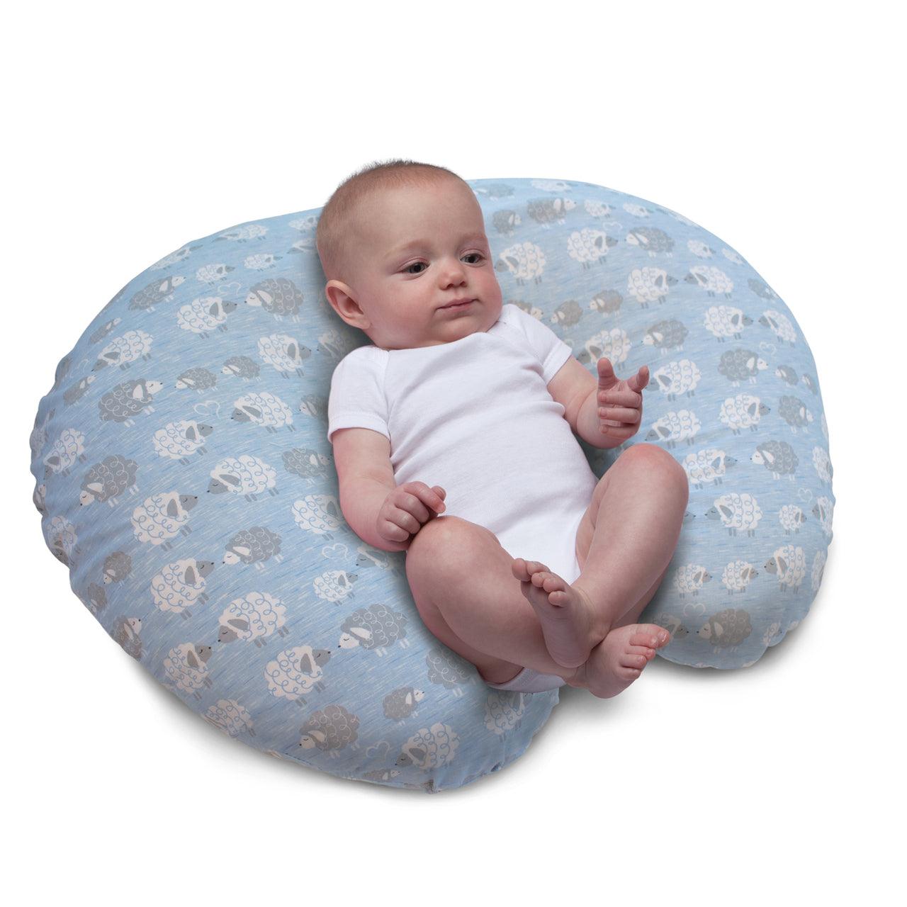 Chicco Boppy Feeding and Infant Support Pillow - Soft Sheep - Aussie Baby