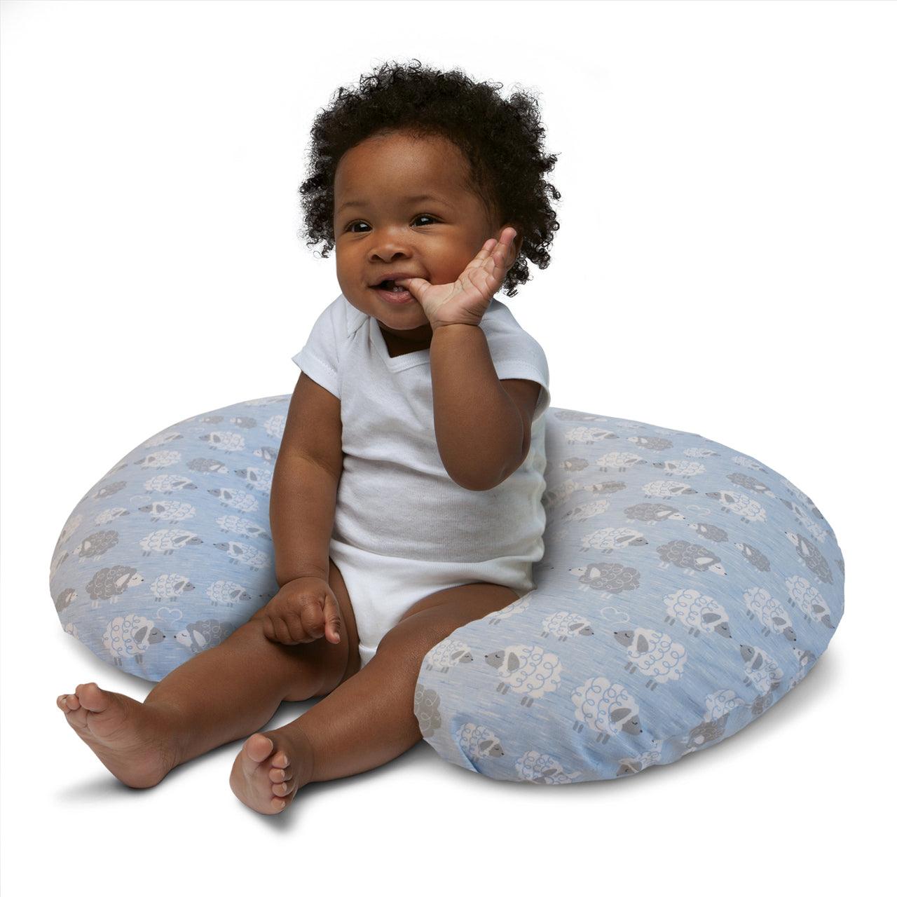 Chicco Boppy Feeding and Infant Support Pillow - Soft Sheep - Aussie Baby
