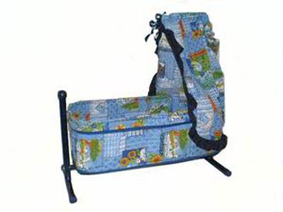 Aussie Baby Doll Rocking Bassinet Toy - Aussie Baby