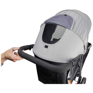 Mother's Choice Grace Stroller 4 Wheel - Dove Grey - Aussie Baby