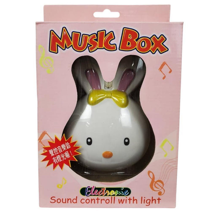 Aussie Baby Nursery Sound Soother Music Box Night Light - Bunny - Aussie Baby