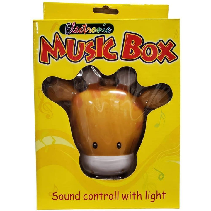 Aussie Baby Nursery Sound Soother Music Box Night Light - Giraffe - Aussie Baby