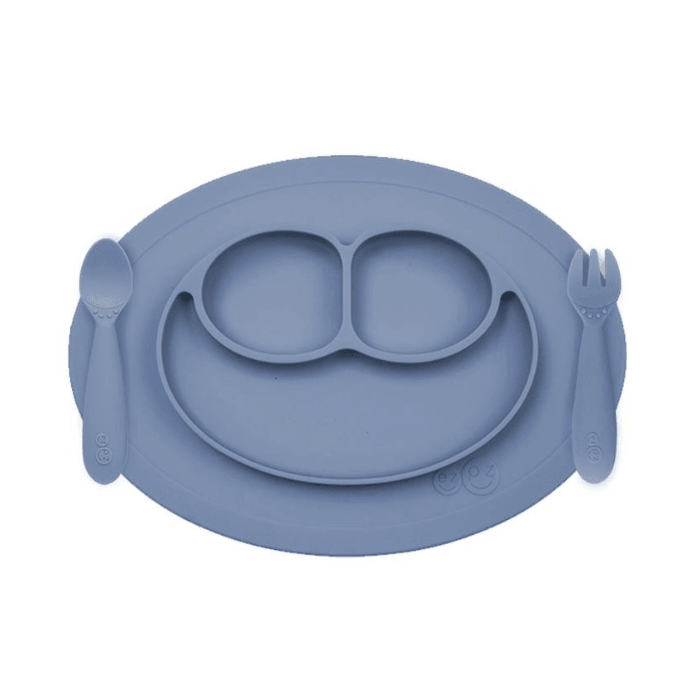 EZPZ Mini Feeding Set - Indigo - Aussie Baby