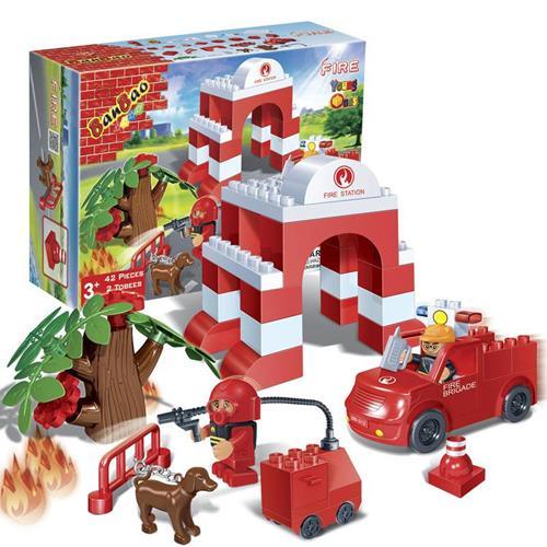 BanBao Young - Fire Fighter 9632 - Aussie Baby