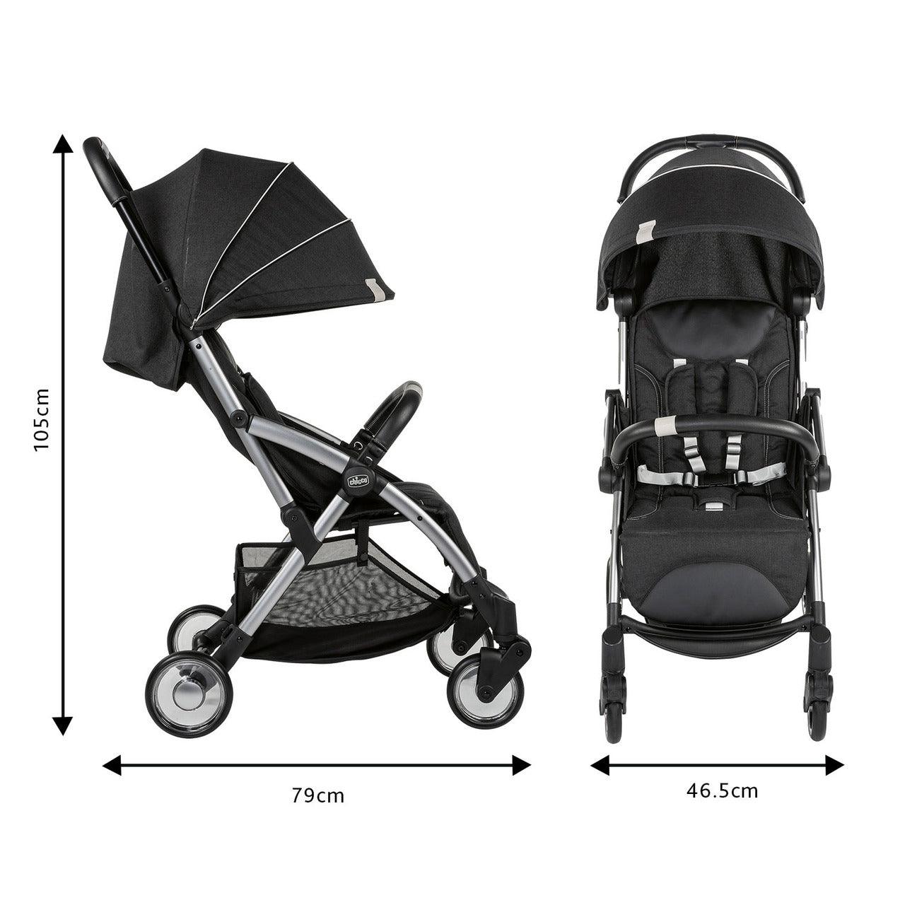 Chicco Goody Stroller Graphite - Aussie Baby