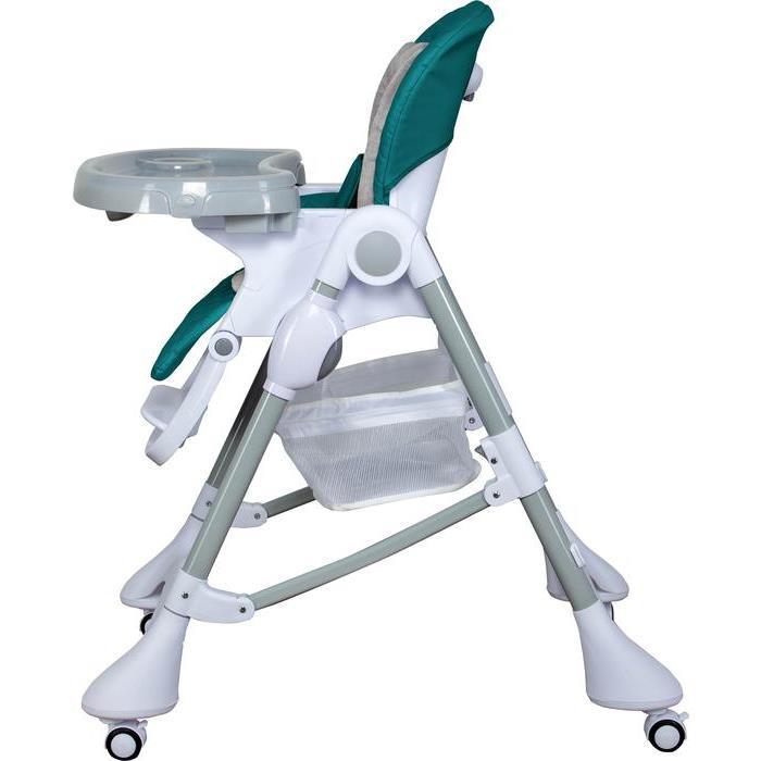 Infa Secure Sedia High/Low Chair - Teal - Aussie Baby