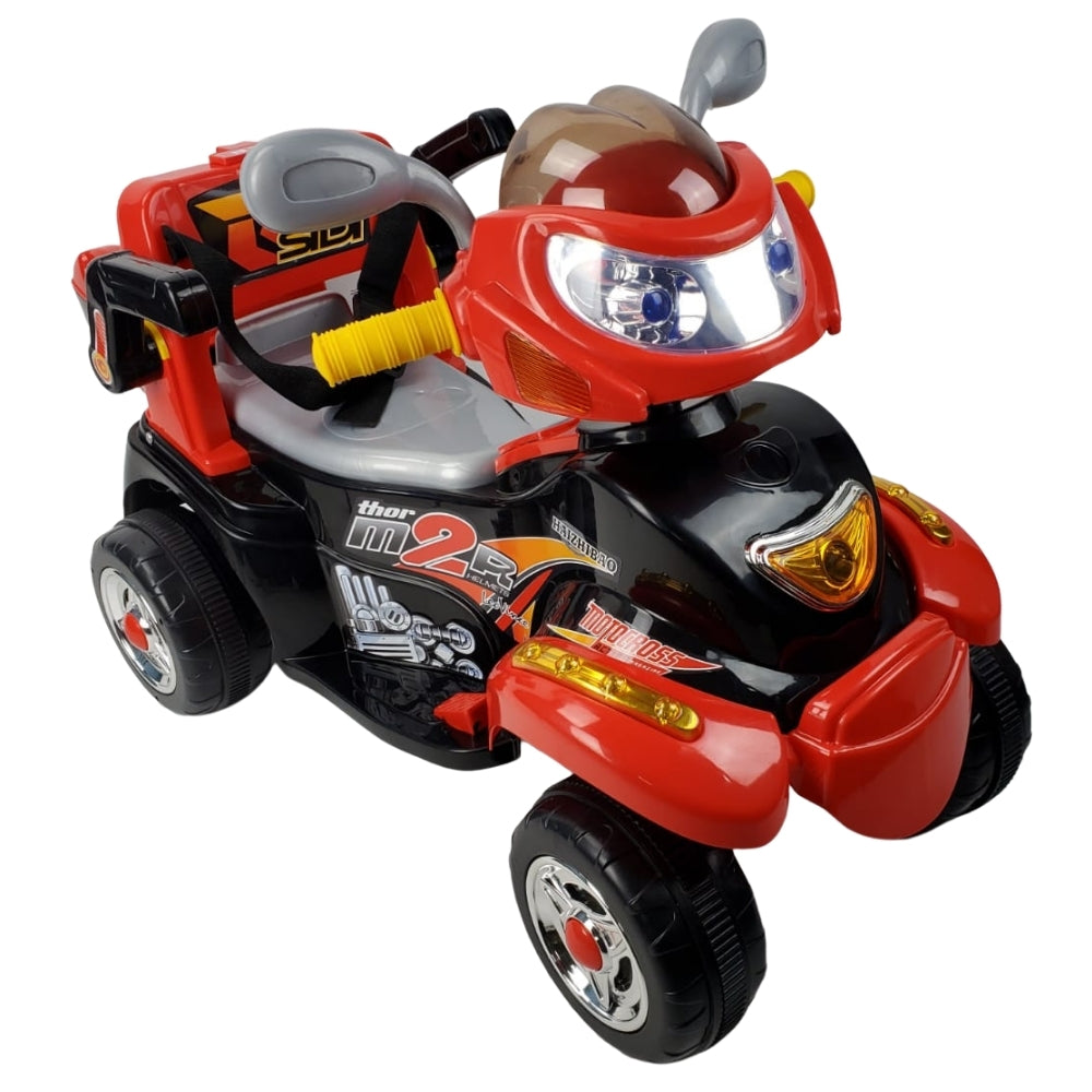 Toddler 6V Electric Ride On Quad Bike with Parent Handle - Aussie Baby