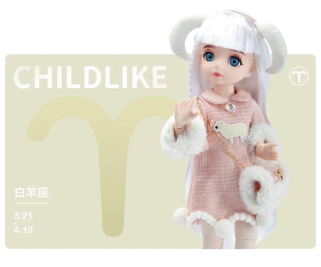 Little Kurhn Constellation Code BJD Doll - Little Kurhn Aries - Aussie Baby