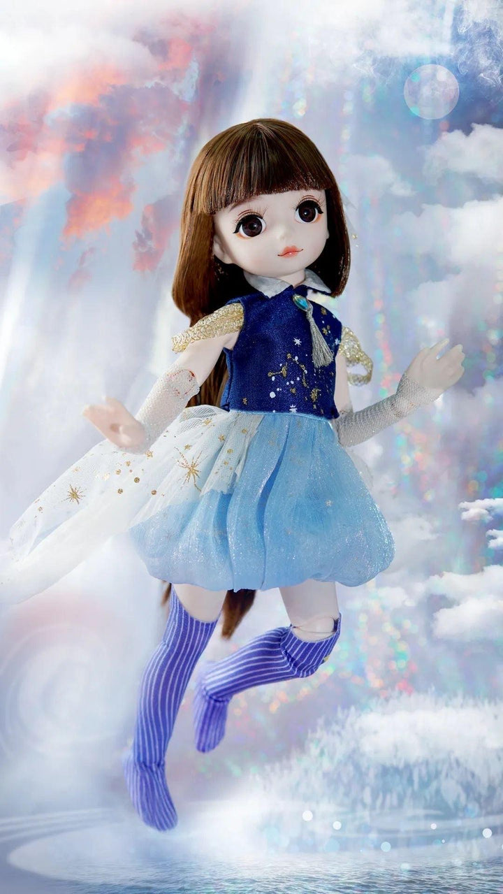 Little Kurhn Royal Palace BJD Doll - Little Kurhn Porcelain Blue Paper Astrolabe - Aussie Baby