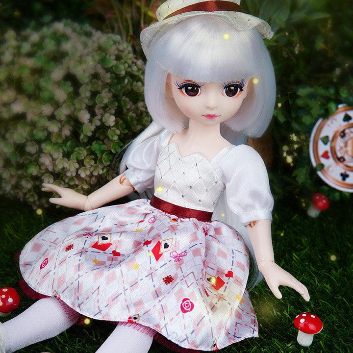 Little Kurhn Alice Series BJD Doll - The White Queen - Aussie Baby