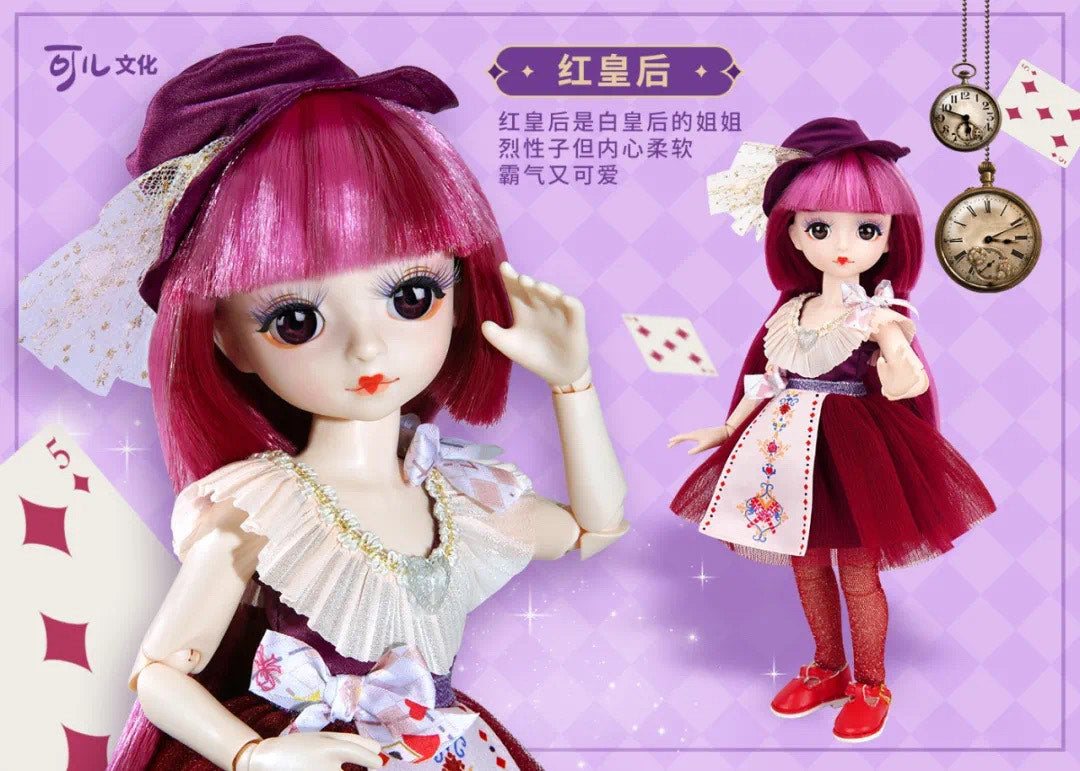 Little Kurhn Alice Series BJD Doll - The Red Queen - Aussie Baby