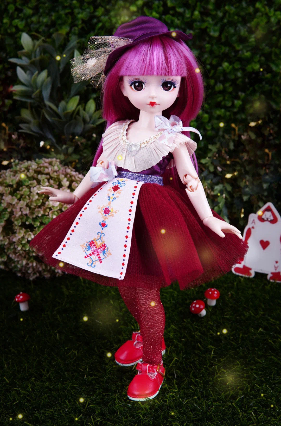 Little Kurhn Alice Series BJD Doll - The Red Queen - Aussie Baby