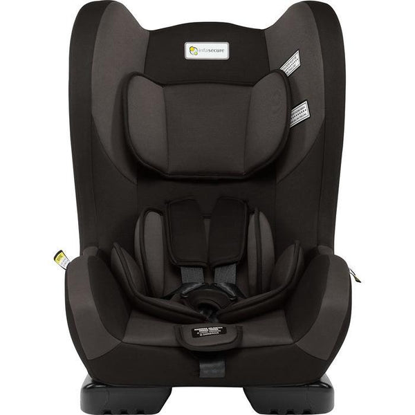 InfaSecure Lotus 0-4 Car Seat - Charcoal - Aussie Baby