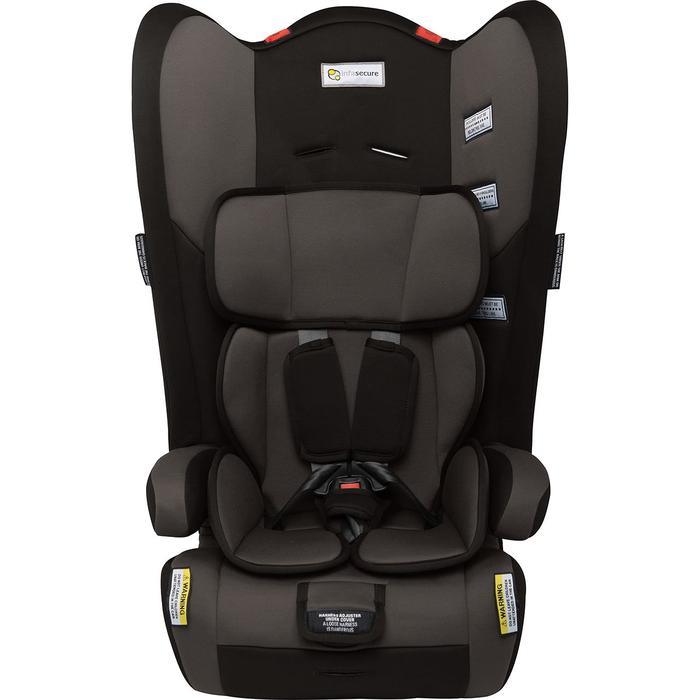 InfaSecure Pioneer Booster Seat - Charcoal - Aussie Baby