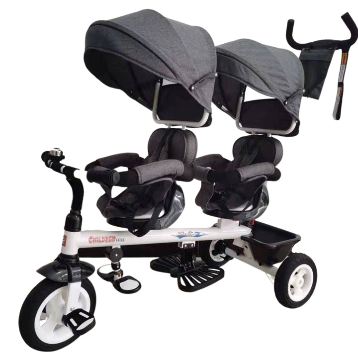Aussie Baby Double Seats Tandem Stroller Trike - Aussie Baby