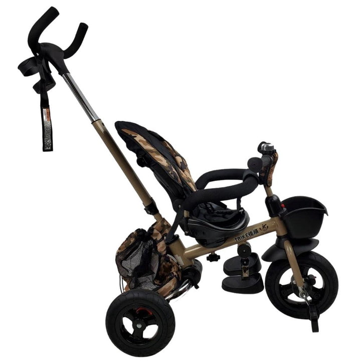 Deluxe Foldable Trike with Parent Control - Army - Aussie Baby