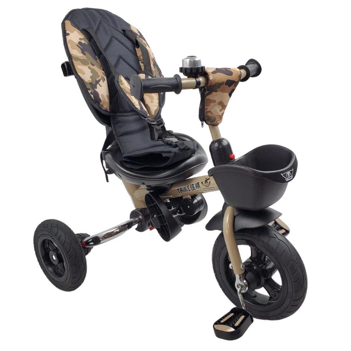 Deluxe Foldable Trike with Parent Control - Army - Aussie Baby