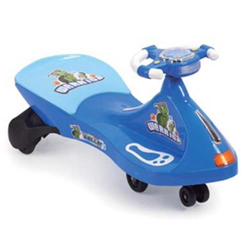 Turtle Warrior Kids Ride On Swing Car - Blue - Aussie Baby