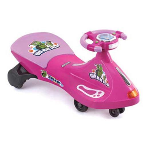 Turtle Warrior Kids Ride On Swing Car - Pink - Aussie Baby