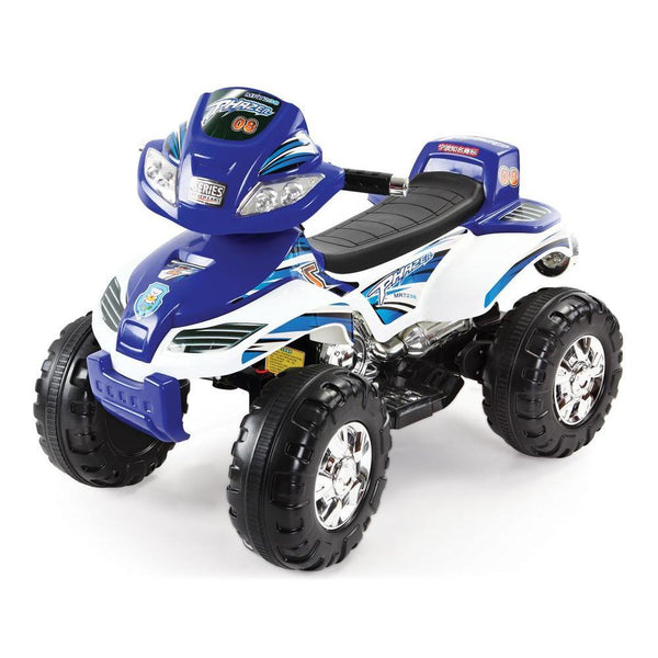 Mini Quad Bike 6V Battery Car - Blue - Aussie Baby