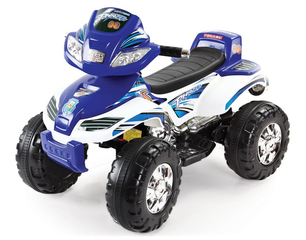Mini Quad Bike 6V Battery Car - Blue - Aussie Baby