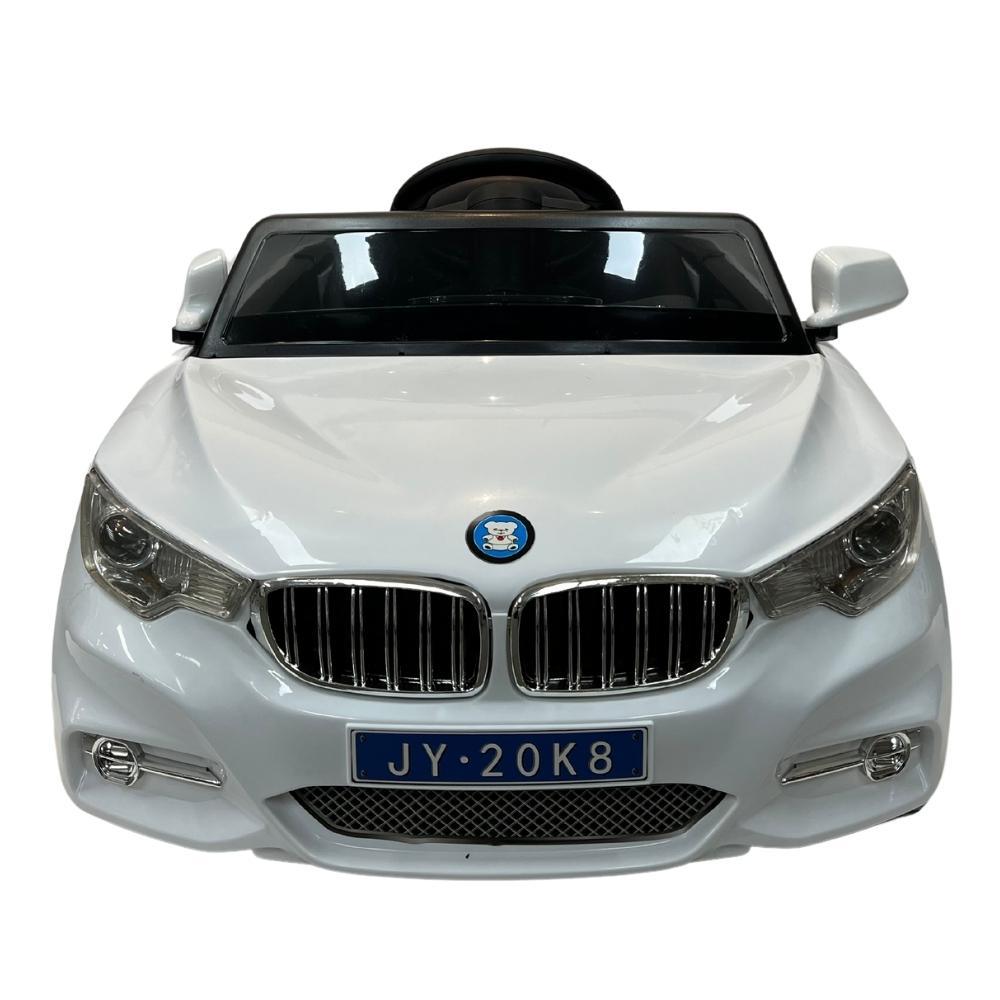 Kids 12V Electric Ride On Car - White - Aussie Baby