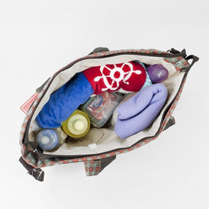 Bellotte Stylish Flower Tote Nappy Bag - Aussie Baby