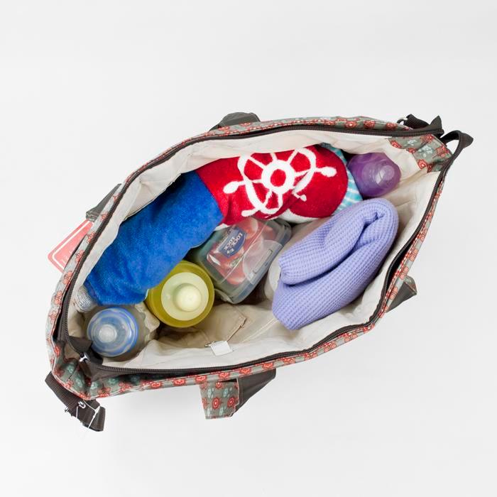Bellotte Stylish Flower Tote Nappy Bag - Aussie Baby