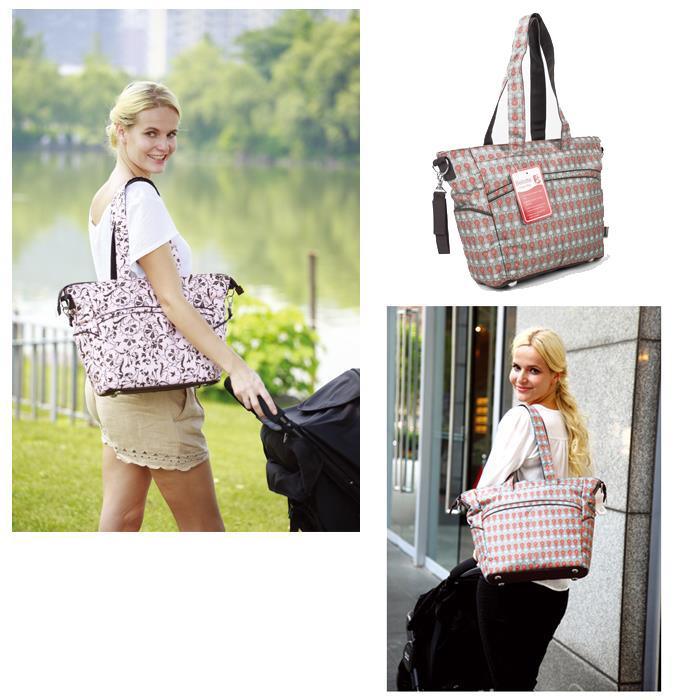 Bellotte Stylish Flower Tote Nappy Bag - Aussie Baby