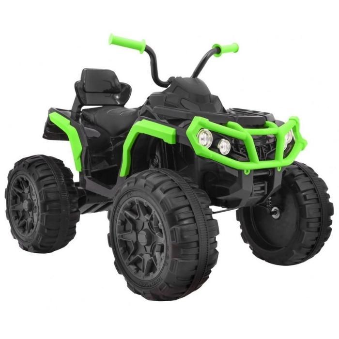 Kids 12V Quad Bike with EVA Wheels - Green - Aussie Baby