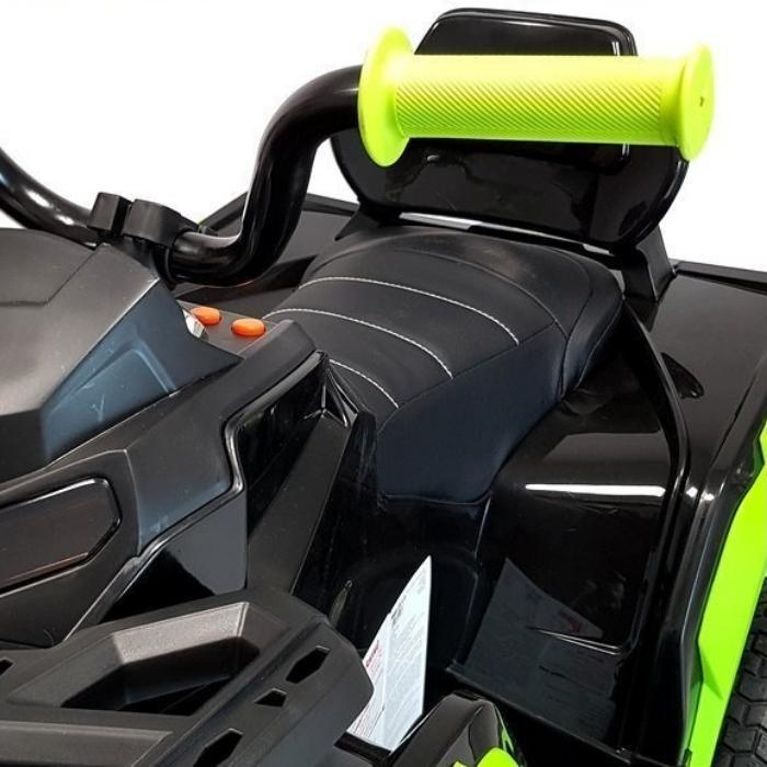 Kids 12V Quad Bike with EVA Wheels - Green - Aussie Baby