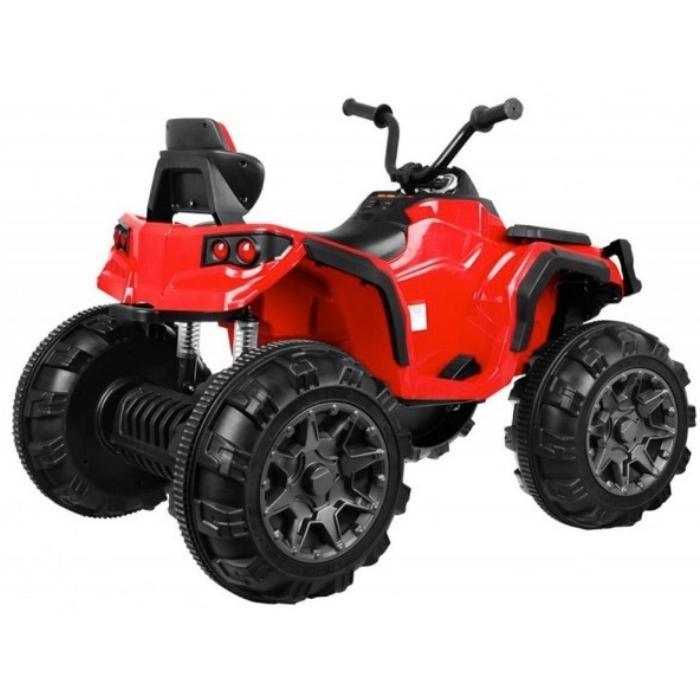 Kids 12V Quad Bike with EVA Wheels - Red - Aussie Baby
