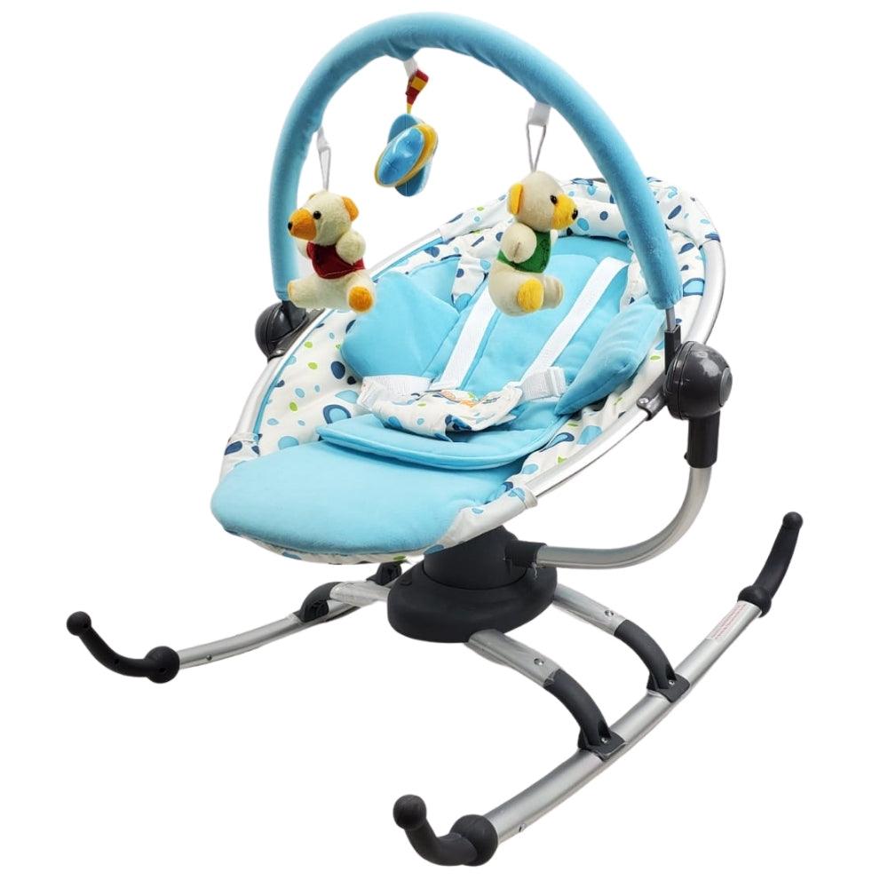 Rotating Baby Rocker - Blue - Aussie Baby