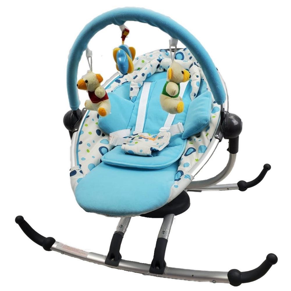 Rotating Baby Rocker - Blue - Aussie Baby