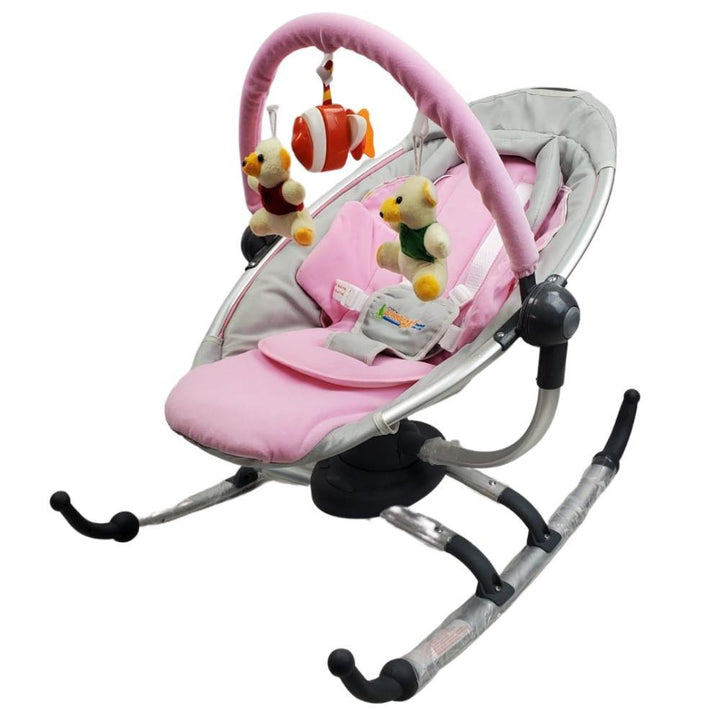 Aussie Baby Rotating Baby Rocker - Pink - Aussie Baby