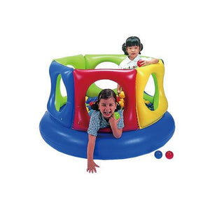 Inflatable Water Ball Pool with 100 Soft Balls - Aussie Baby