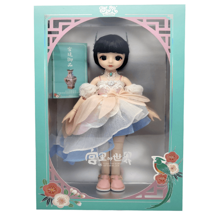 Little Kurhn Royal Palace BJD Doll - Little Kurhn Royal Flower and Butterfly Pattern - Aussie Baby