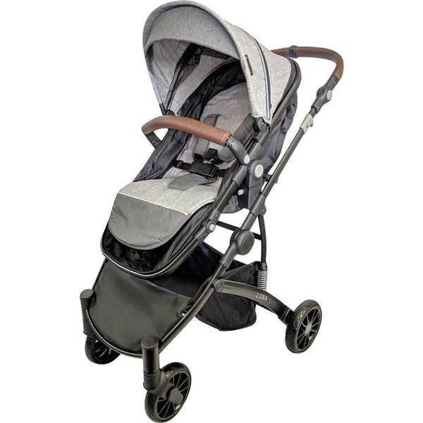 Aussie Baby Luna Stroller - Grey - Aussie Baby