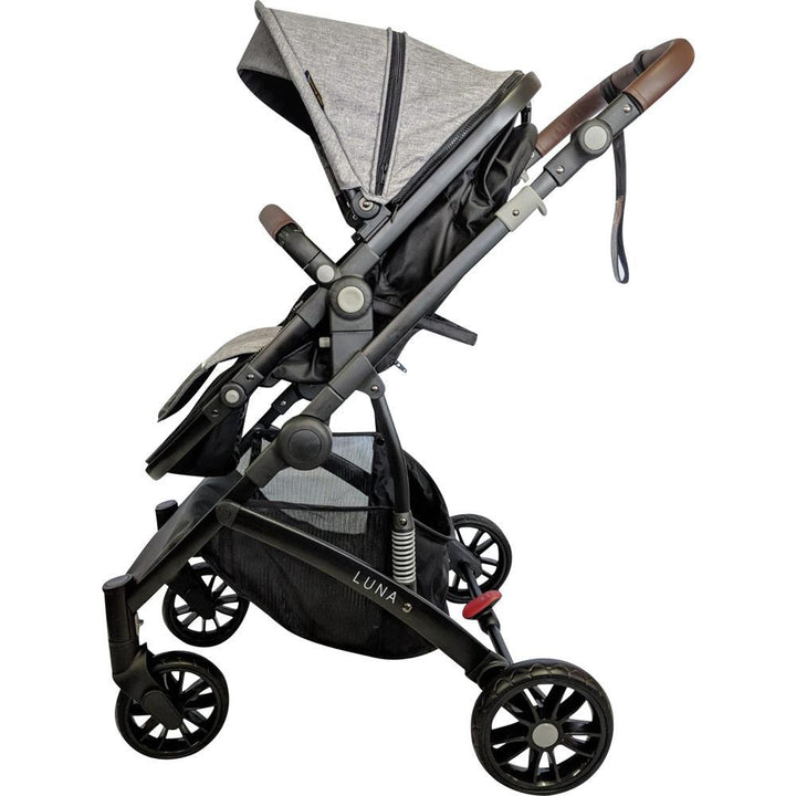 Aussie Baby Luna Stroller - Grey - Aussie Baby