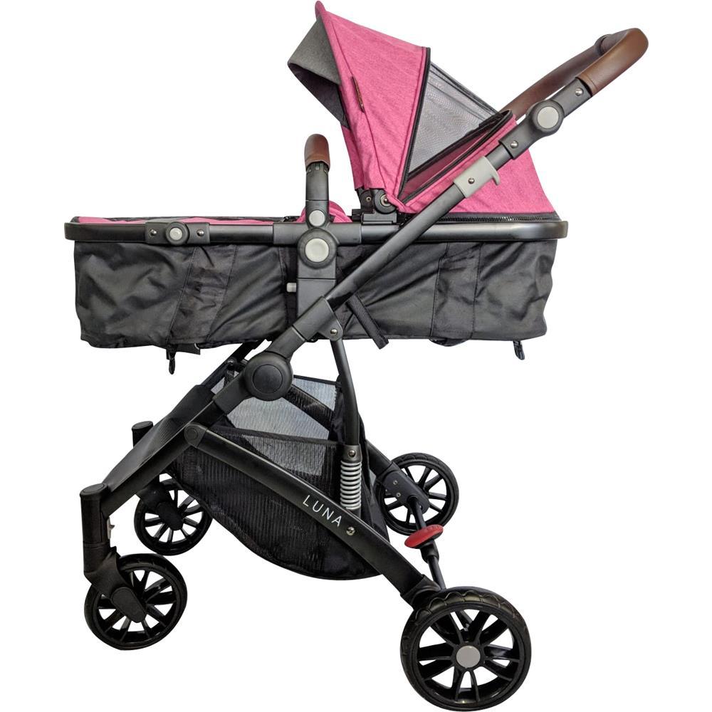 Aussie Baby Luna Stroller - Pink - Aussie Baby