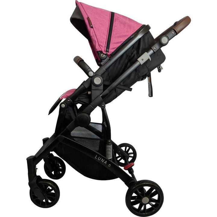 Aussie Baby Luna Stroller - Pink - Aussie Baby