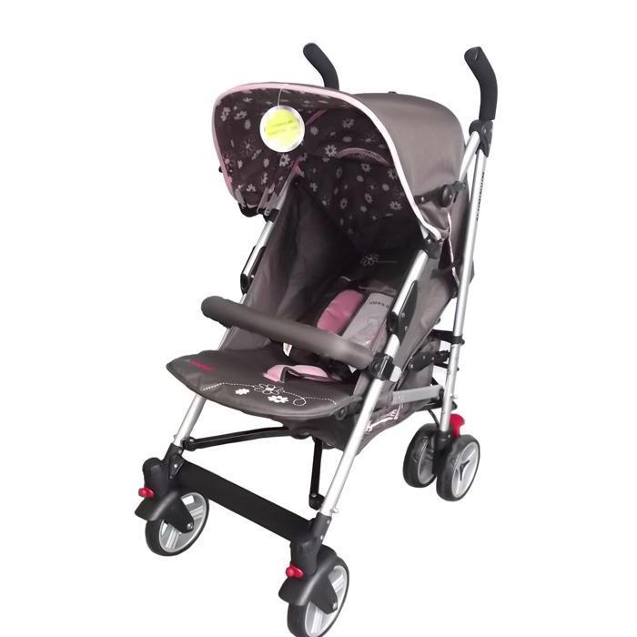 Aussie Baby Elegant Stroller - Floral Pink - Aussie Baby